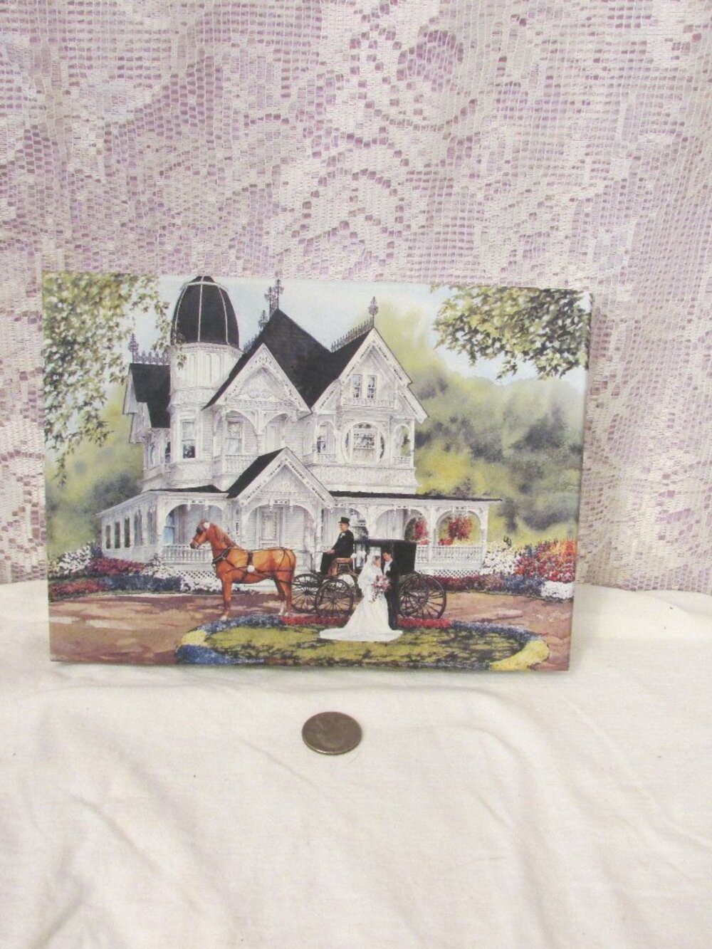 Pine Ridge Art Inc. Wedding Ring @ Walter Campbell 60 Page Wedding Guest Book